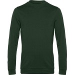 Herren-Sweatshirt ohne Kapuze #Set in - Waldgrün XS