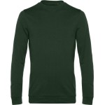 Herren-Sweatshirt ohne Kapuze #Set in - Waldgrün 3XL