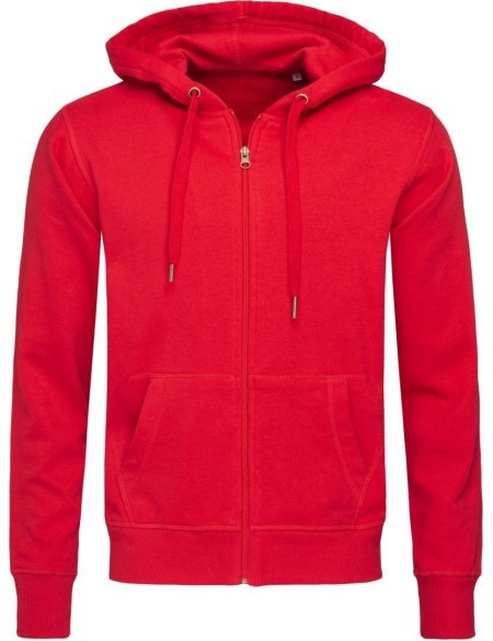Herren-Kapuzenpullover Stedman 5610 – Crimson Red M