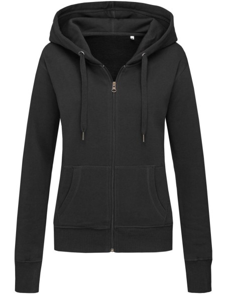 Damen-Kapuzenpullover Stedman 5710 - Schwarzer Opal XL