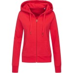 Damen-Kapuzenpullover Stedman 5710 – Purpurrot XL
