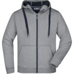 Herren-Sweatshirt Doubleface JN355 - Sport grau/navy S