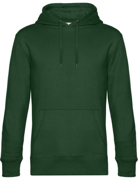 Herren-Kapuzenpullover KING Hooded - Flaschengrün XL