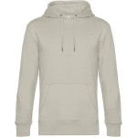 Herren Kapuzenpullover KING Hooded - Grauer Nebel L