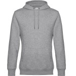 Herren Kapuzenpullover KING Hooded - Heather grey S
