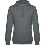 Herren Kapuzenpullover KING Hooded - Heather mittelgrau 3XL