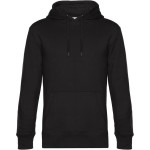 Herren-Kapuzenpullover KING Hooded - Schwarz pur 4XL