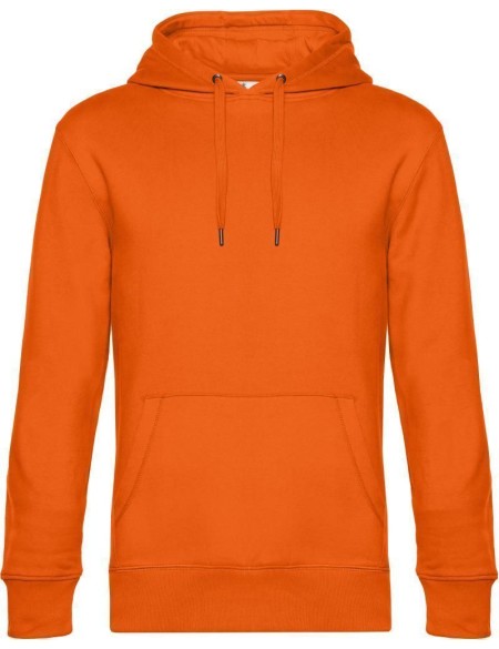 Herren Kapuzenpullover KING Hooded - Pure orange XXL