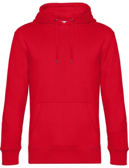 Herren-Kapuzenpullover KING Hooded - Rot XS