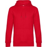 Herren Kapuzenpullover KING Hooded - Rot L
