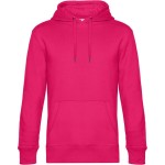 Herren Kapuzenpullover KING Hooded - Magenta Pink XS