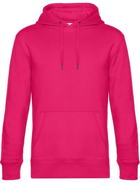 Herren Kapuzenpullover KING Hooded - Magenta Pink S