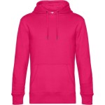 Herren Kapuzenpullover KING Hooded - Magenta Pink XL