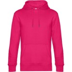 Herren Kapuzenpullover KING Hooded - Magentarosa XXL