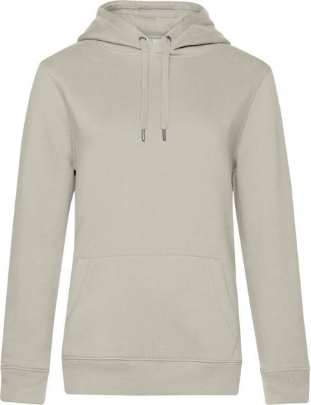 Damen-Kapuzenpullover KING Hooded - Grauer Nebel XL