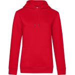 Damen Kapuzenpullover KING Hooded - Rot L
