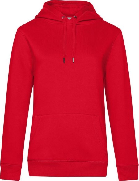 Damen Kapuzenpullover KING Hooded - Rot S