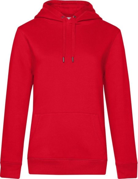 Damen Kapuzenpullover KING Hooded - Rot M