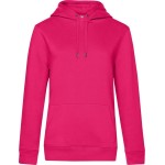 Damen-Kapuzenpullover KING Hooded - Magentarosa M