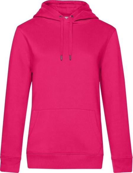 Damen Kapuzenpullover KING Hooded - Magentarosa XL