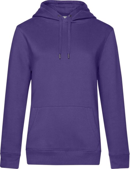 Damen Kapuzenpullover KING Hooded - Strahlendes Lila L