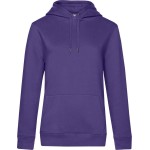 Damen Kapuzenpullover KING Hooded - Strahlendes Lila XXL