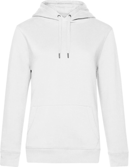 Damen Kapuzenpullover KING Hooded - Weiß 3XL