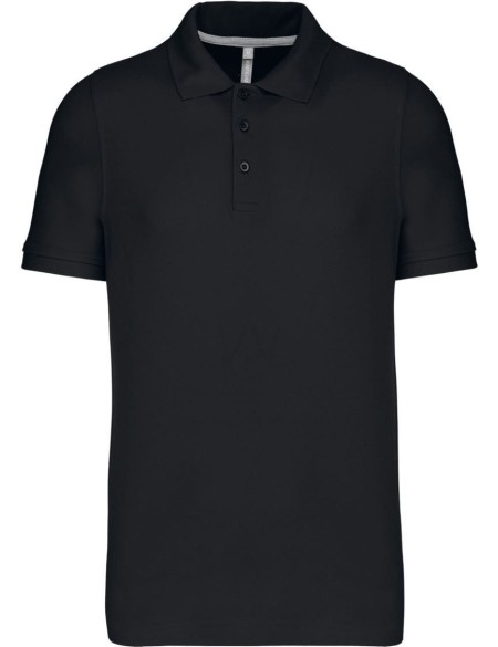 Kariban K241 Herren-Poloshirt – Schwarz XL
