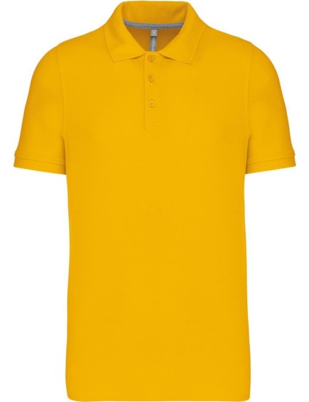 Herren Poloshirt Kariban K241 - Gelb S