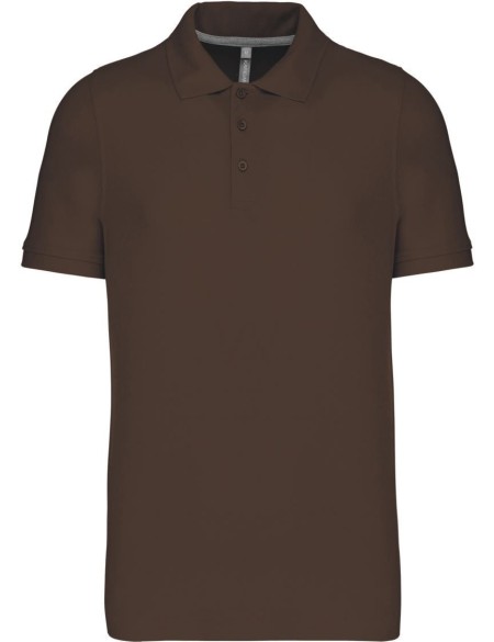 Herren-Poloshirt Kariban K241 - Schokolade XL