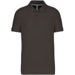 Herren-Poloshirt Kariban K241 – Dunkelgrau 3XL