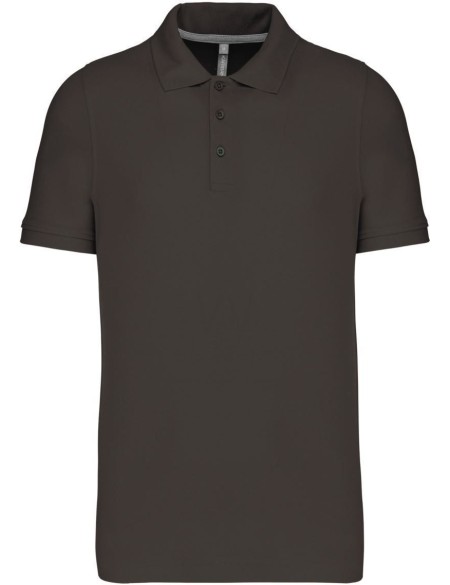 Herren-Poloshirt Kariban K241 – Dunkelgrau 4XL