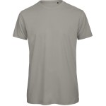 Herren T-Shirt B+C Inspire T aus Bio-Baumwolle - Hellgrau M