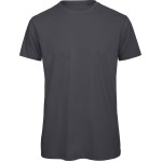 Herren-T-Shirt B+C Inspire T aus Bio-Baumwolle – Dunkelgrau 3XL