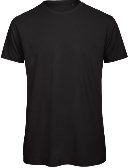 Herren T-Shirt B+C Inspire T aus Bio-Baumwolle - Schwarz M
