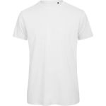 Herren-T-Shirt B+C Inspire T aus Bio-Baumwolle – Weiß 3XL
