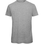 Herren-T-Shirt B+C Inspire T aus Bio-Baumwolle – Sportgrau L
