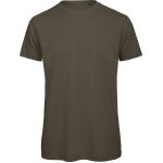 Herren T-Shirt B+C Inspire T aus Bio-Baumwolle - Khaki L