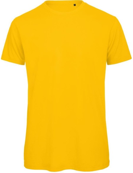 Herren T-Shirt B+C Inspire T aus Bio-Baumwolle - Gold S