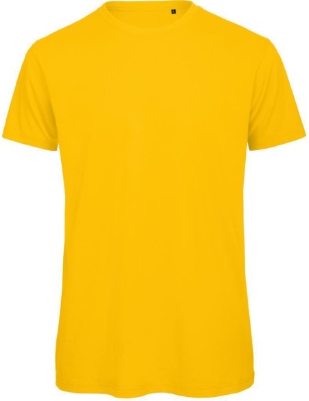 Herren T-Shirt B+C Inspire T aus Bio-Baumwolle - Gold L