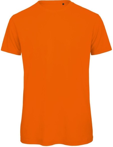 Herren-T-Shirt B+C Inspire T aus Bio-Baumwolle – Orange XL