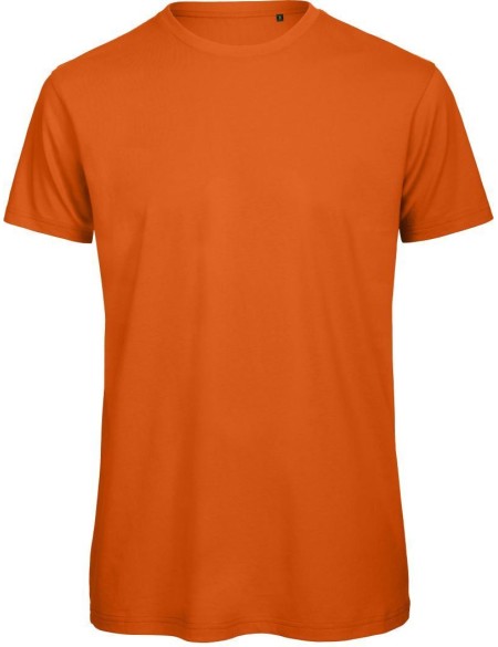 Herren T-Shirt B+C Inspire T aus Bio-Baumwolle - Urban Orange S