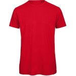 Herren T-Shirt B+C Inspire T aus Bio-Baumwolle – Rot 3XL