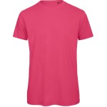 Herren-T-Shirt B+C Inspire T aus Bio-Baumwolle – Fuchsia S