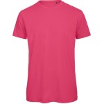 Herren-T-Shirt B+C Inspire T aus Bio-Baumwolle – Fuchsia 3XL