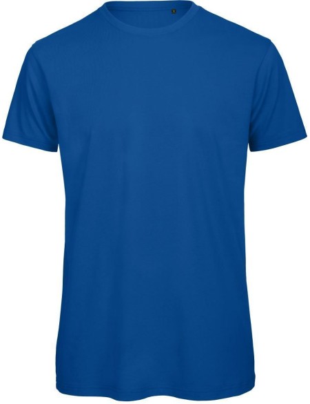Herren T-Shirt B+C Inspire T aus Bio-Baumwolle – Königsblau L