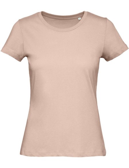 Damen T-Shirt B+C Inspire T aus Bio-Baumwolle - Millennial Pink M