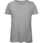 Damen T-Shirt B+C Inspire T aus Bio-Baumwolle - Sportgrau XXL