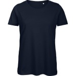Damen T-Shirt B+C Inspire T aus Bio-Baumwolle - Navy S