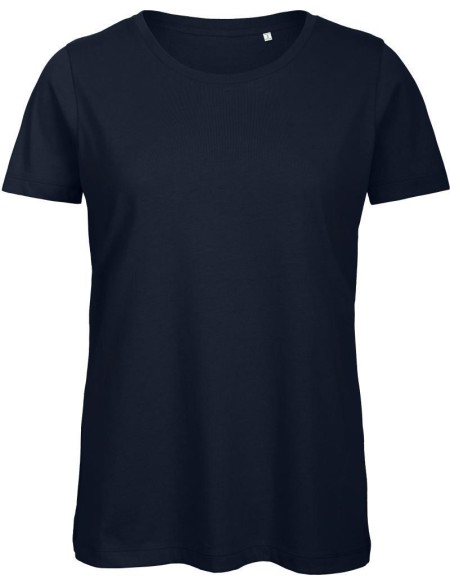 Damen T-Shirt B+C Inspire T aus Bio-Baumwolle - Navy M